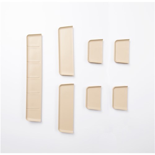 ZIRC Drawer Organizer Beige inserts