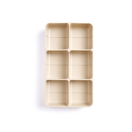 ZIRC Drawer Organizer Beige