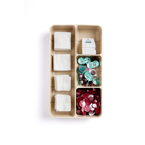 ZIRC Drawer Organizer Beige