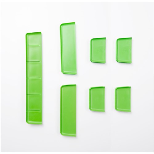ZIRC Drawer Organizer Neon Green inserts