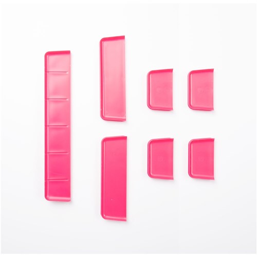 ZIRC Drawer Organizer Neon Pink inserts