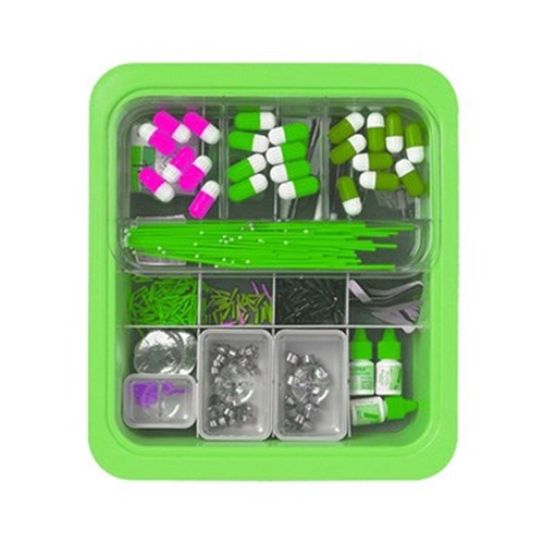 ZC-20Z455P - Complete Tub Neon Green 32 x 30 x 10.16cm