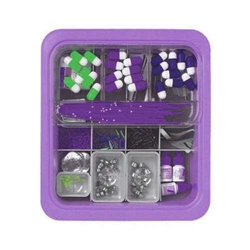 ZC-20Z455R - Complete Tub Neon Purple 32 x 30 x 10.16cm